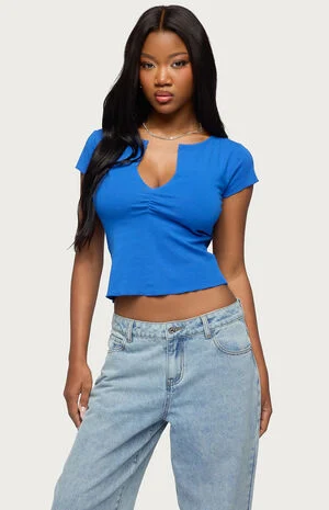 Andria V Neck Top image number 1