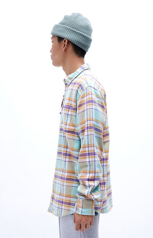 Stroll Classic Long Sleeve Plaid Shirt Stroll Classic Long Sleeve Plaid Shirt image number null