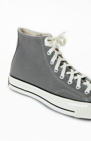 Gray Chuck 70 High Top Shoes image number 6