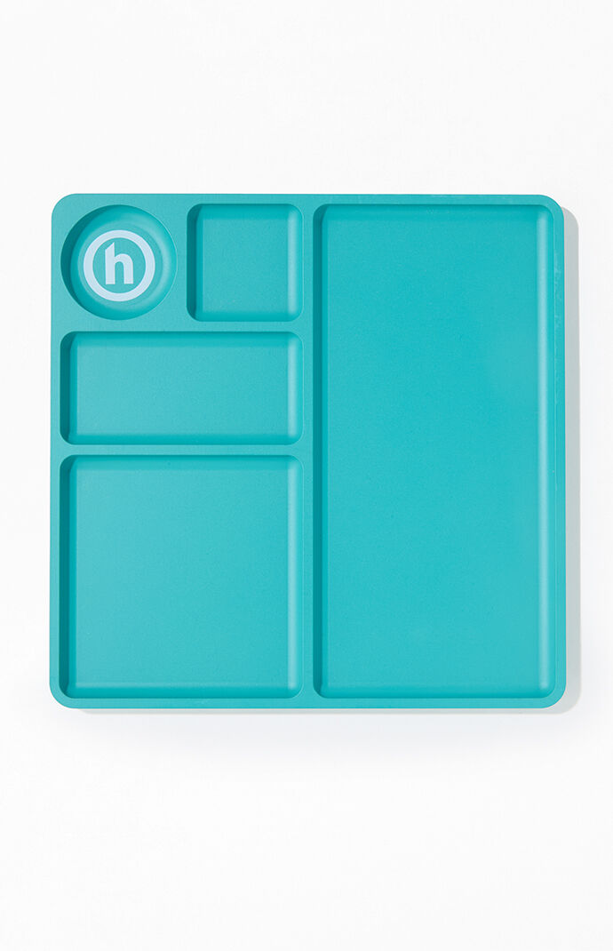 Hidden NY Matte TealÂ Square Tray