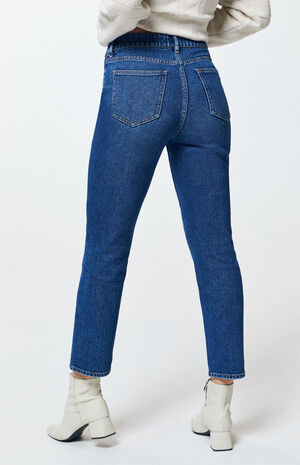 Yoked Blue Mom Jeans | PacSun | PacSun