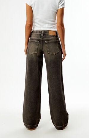 Casey Low Rise Baggy Jeans Brown Tint image number 4
