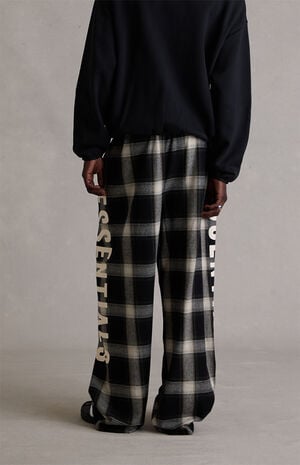 Iron Gray Plaid Lounge Pants image number 4