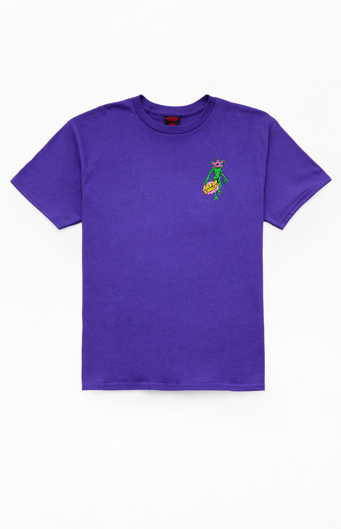 Santa Cruz Kids Stranger Things Demogorgon Dot T-Shirt