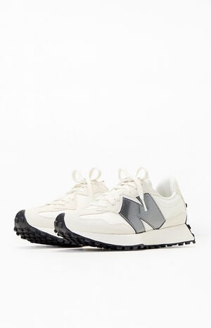 Women's Silver 327 Sneakers image number 2