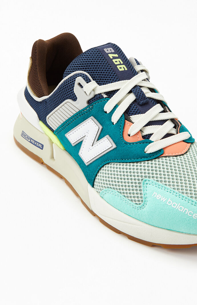 new balance 997 teal