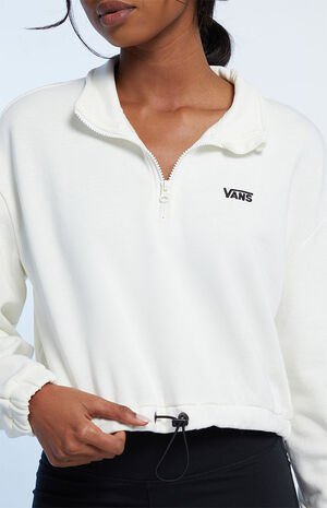 Left Chest Half Zip Fleece Sweatshirt image number 2