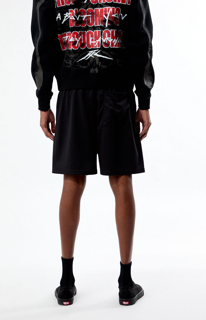 Civil Black Splinter Sig Mesh Shorts