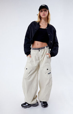 Cropped Bomber Jacket image number 2