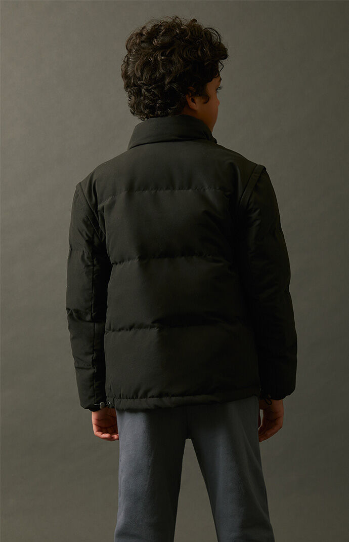 OTW Men Corduroy Loose Chest Pocket Oversized Lapel Quilted Jacket Coat Outerwear