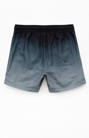 Black Gradient Eco 4.5" Swim Trunks image number 2