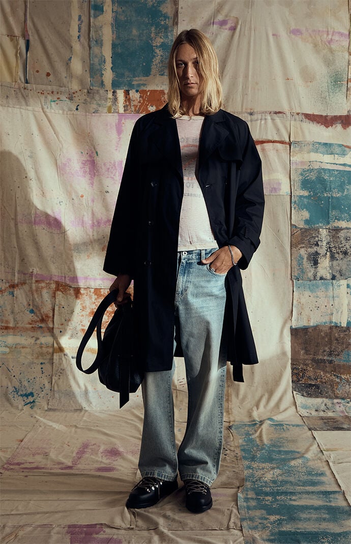 FIELD OF STUDY by Pacsun County Trench Coat