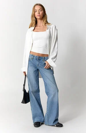 Casey Low Rise Baggy Jeans Astrid image number 6