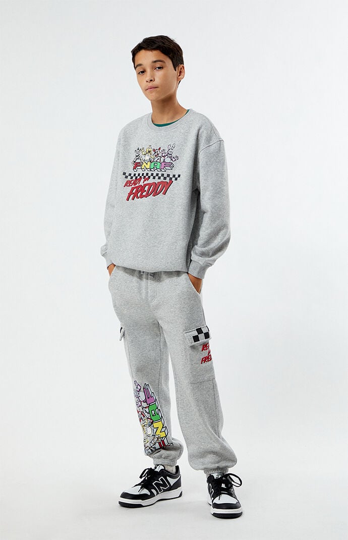 Five Nights at Freddy's Kids Group Crew Neck Sweatshirt