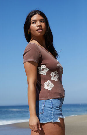 Short Sleeve Henley T-Shirt image number 3