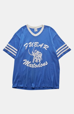 '90s Mastodons V-neck Graphic T-Shirt image number 1