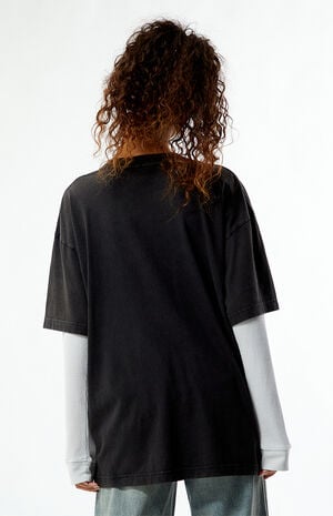 Mustang Double Layered Long Sleeve T-Shirt image number 3