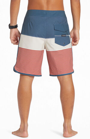 Eco Red White & Blue Surfsilk Tijuana Boardshorts image number 3