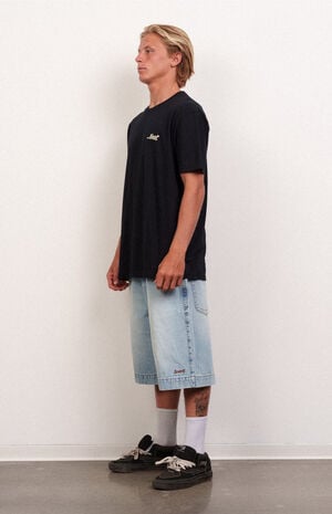 Black Linear Lam T-Shirt image number 4