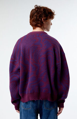 Wavy Cropped Sweater image number 4