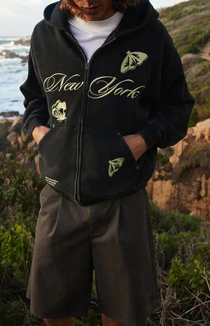 x Pacsun Uniform Bermuda Pleated Baggy Shorts image number 1