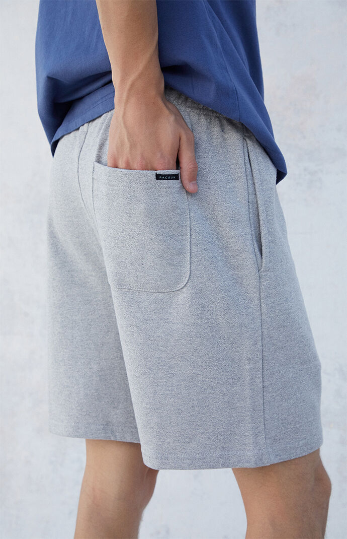 Grey French Terry Shorts