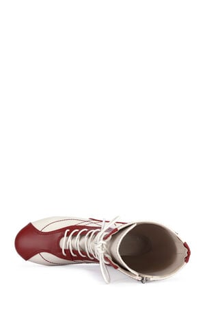 Women's Passer Red Boxing Sneaker Boots image number 4