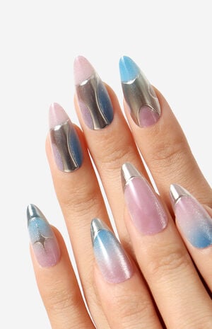 Titanium Jelly Press-On Nails image number 1