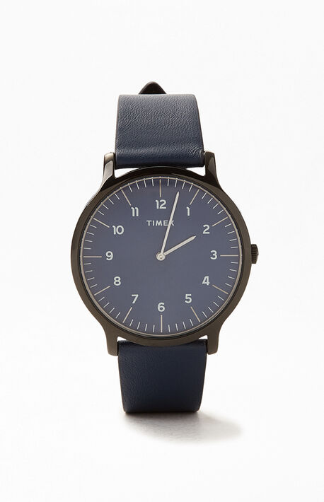 Norway Leather Strap Watch