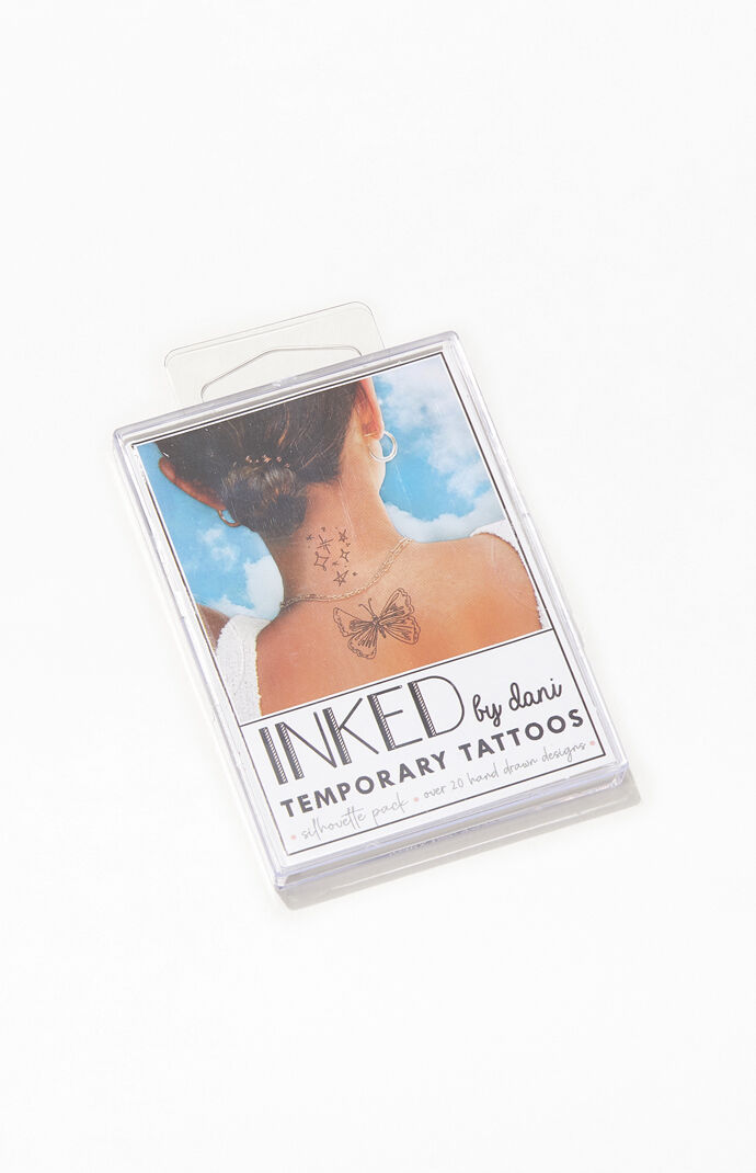 Silhouette Temporary Tattoo Pack