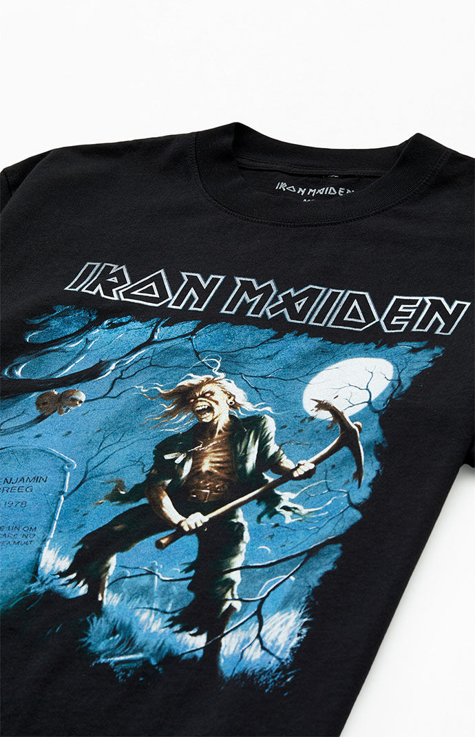 Tee shirt iron maiden deals