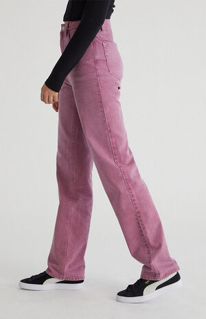 Eco Fuchsia Boyfriend Jeans image number 2