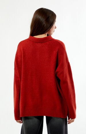 Jesse Knit Polo Sweater image number 3