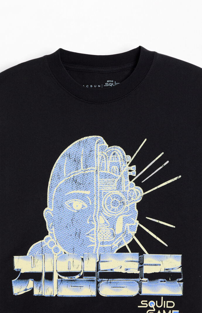 WAU X SQUID GAME/Hologram T-Shirt/ユニセックス Netflix Squidgame Squid Game Official Collaboration UNISEX T