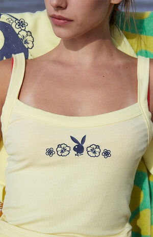 By PacSun Yellow Riptide Tank Top image number 2