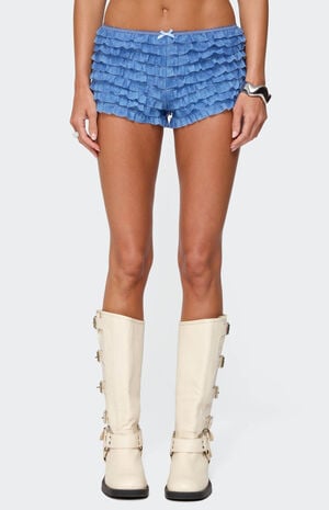 Shailee Ruffled Shorts image number 2