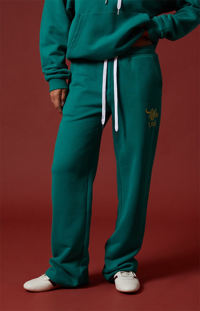 WISH ME LUCK Billiards League Baggy Sweatpants