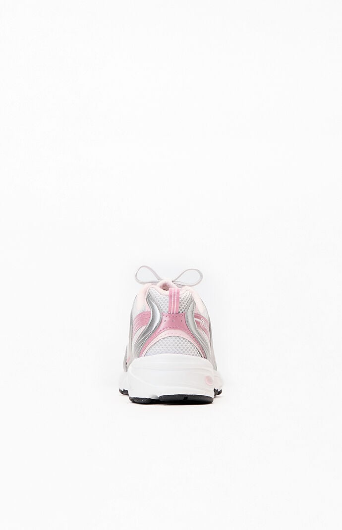 New Balance Silver & Pink 530 Sneakers
