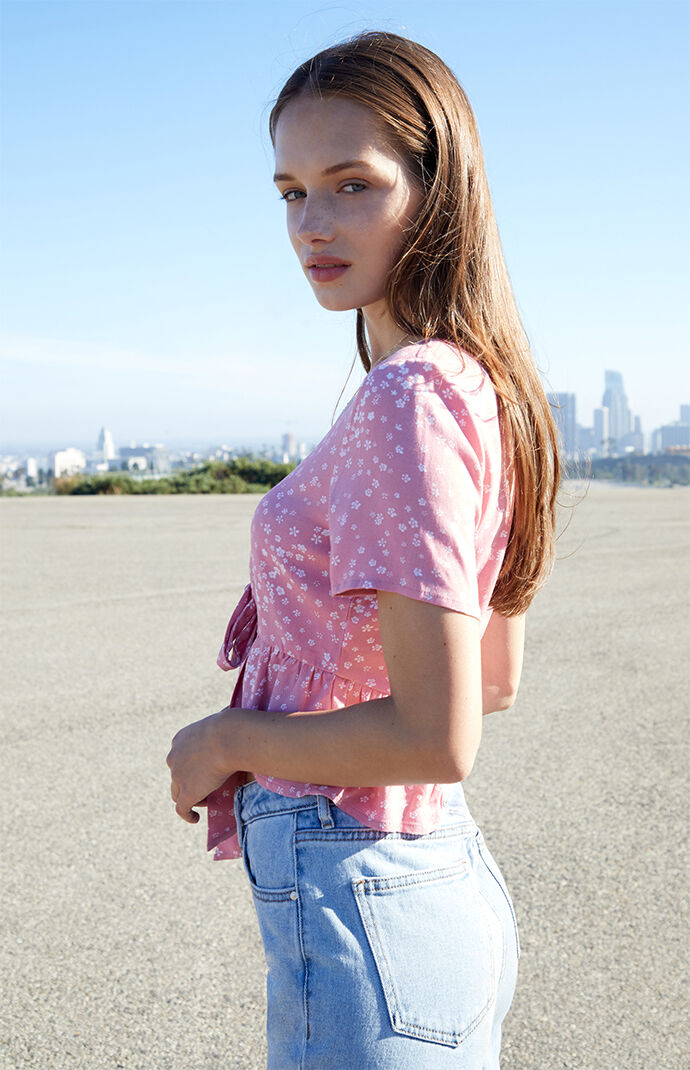 Tie Front Top