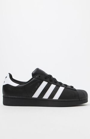 Black & White Superstar Shoes image number 3