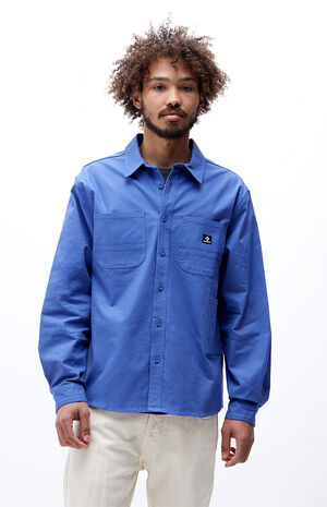 Carpenter Button Down Long Sleeve Shirt image number 1
