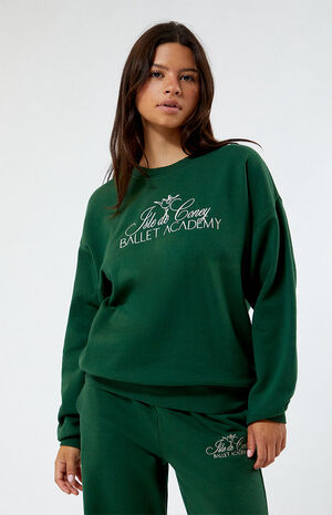 Eco Ballet Academy Boyfriend Crew Neck Sweatshirt image number 1