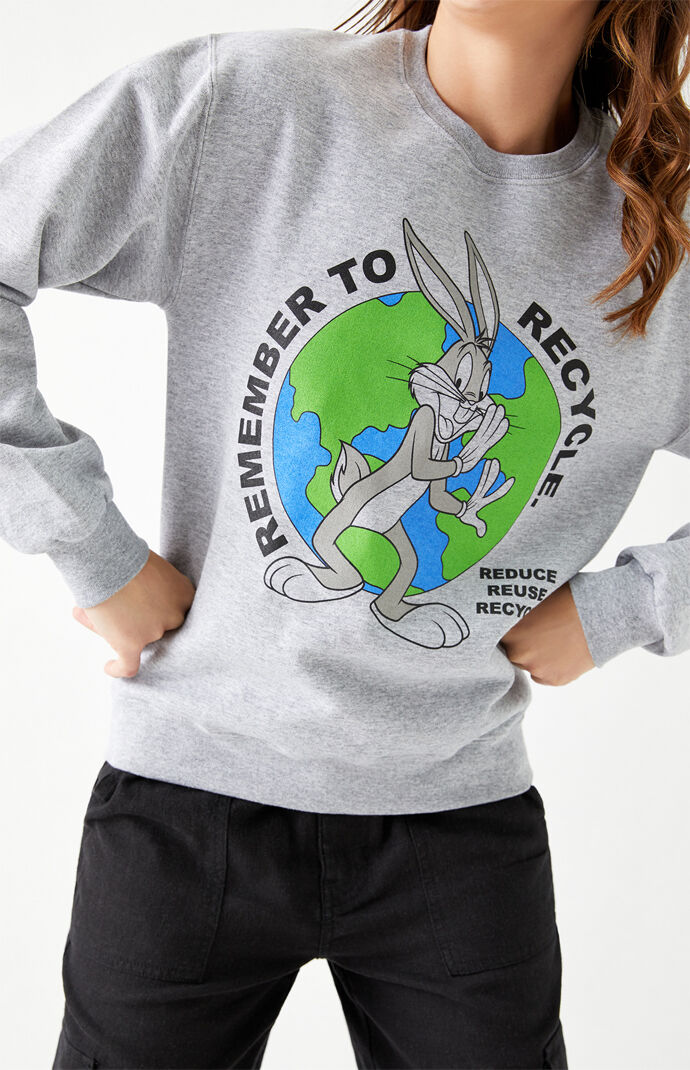 Remember To Recycle Crew Neck Sweatshirt