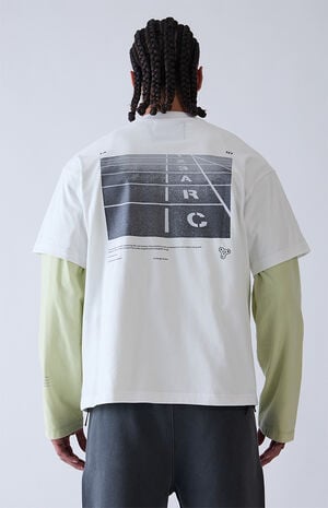 White Track T-Shirt image number 3