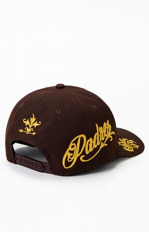 San Diego Padres 9FORTY A-Frame Wordmark Snapback Hat image number 4