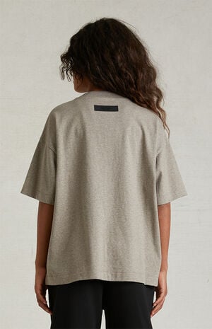 Essentials Heather Grey T-Shirt image number 4