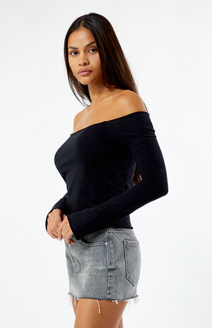 Adalyn Off-The-Shoulder Long Sleeve Top image number 2