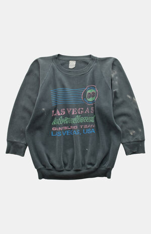 80s Las Vegas Gambling Team Crew Neck Sweatshirt image number 1