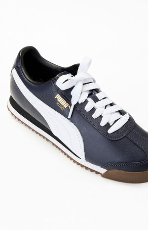 Women's Navy Roma 24 Standard Sneakers image number 6