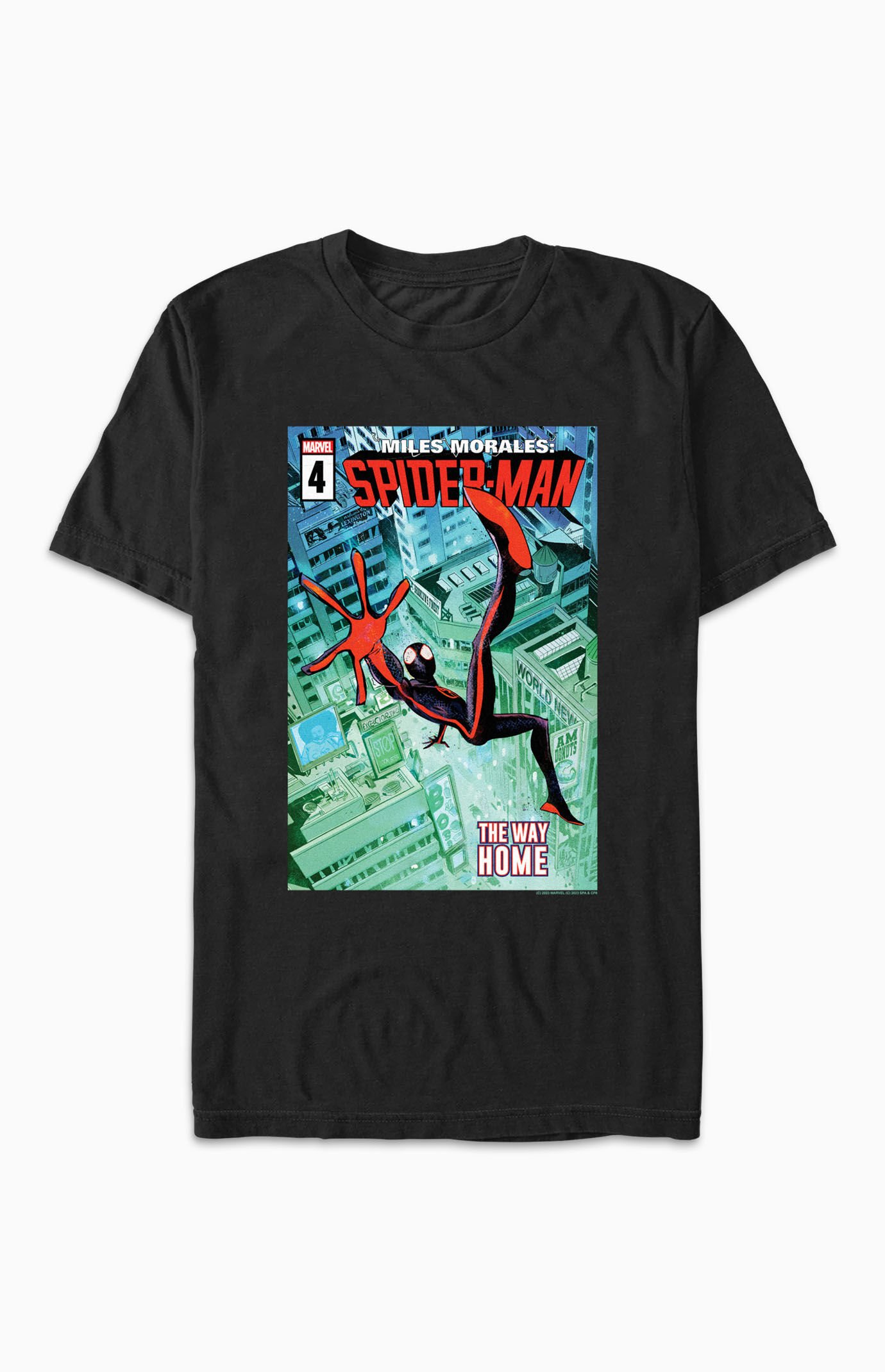 PacSun Spider-Man Miles Morales The Way Home T-Shirt